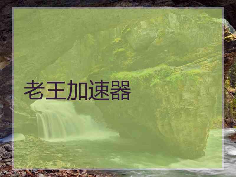 老王加速器